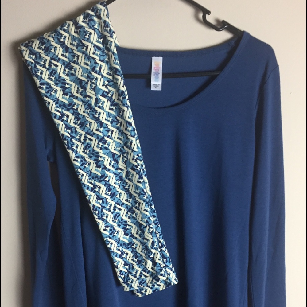 NWT LuLaRoe Lynnae And Leggings Set